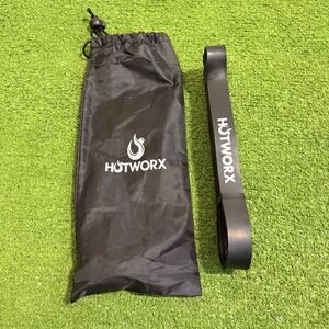 Hotworx Resistance Band Black Travel Bag Exercise Yoga 40" Long NWOT